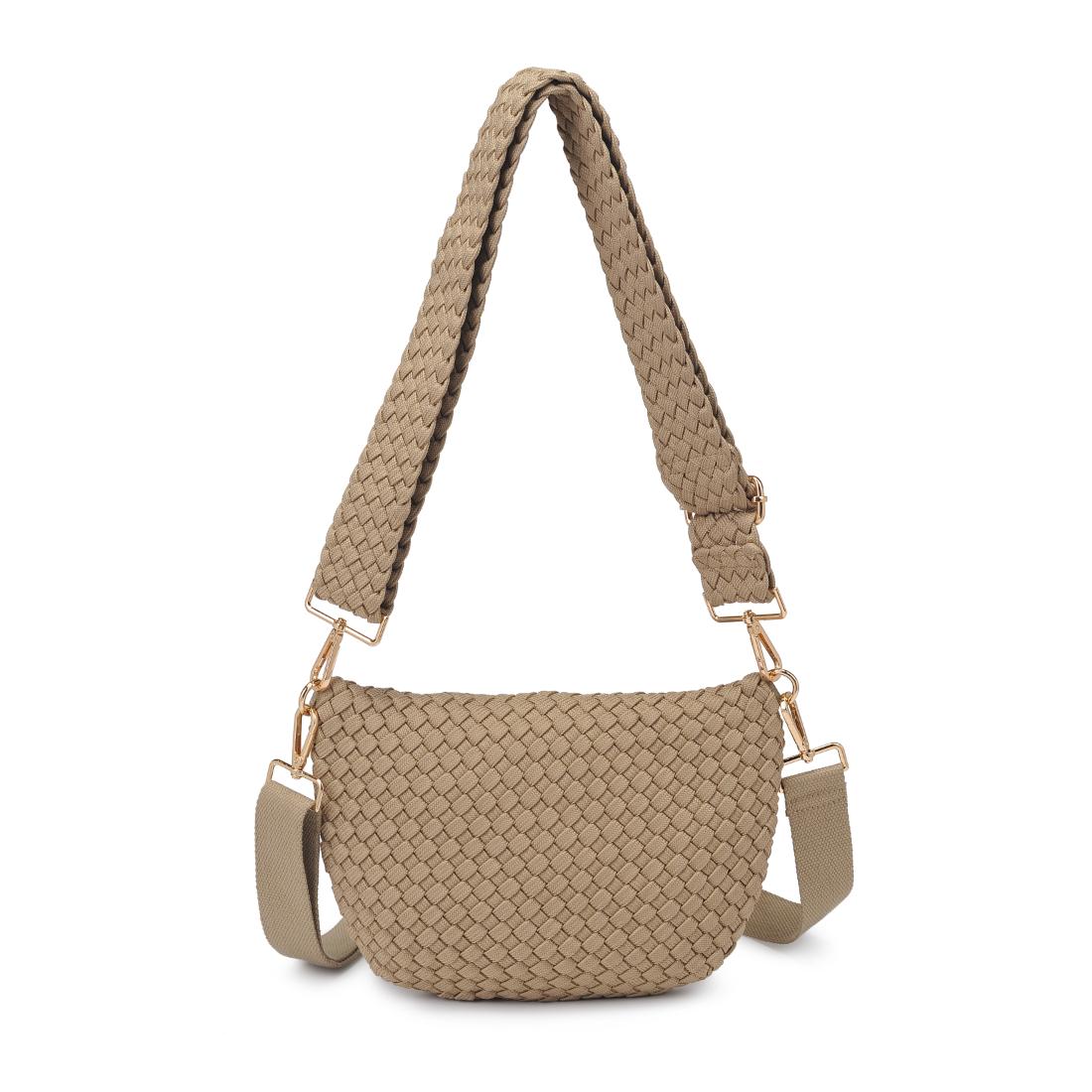 Product Image of Sol and Selene Ethereal - Woven Laced Up Eco-Edition Crossbody 841764112260 View 7 | Sage