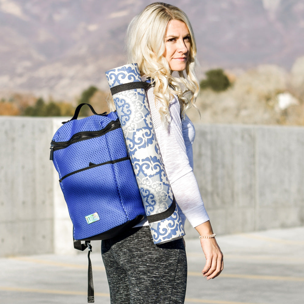 Product Image of Sol and Selene Push The Envelope Backpack 841764101868 View 5 | Blue