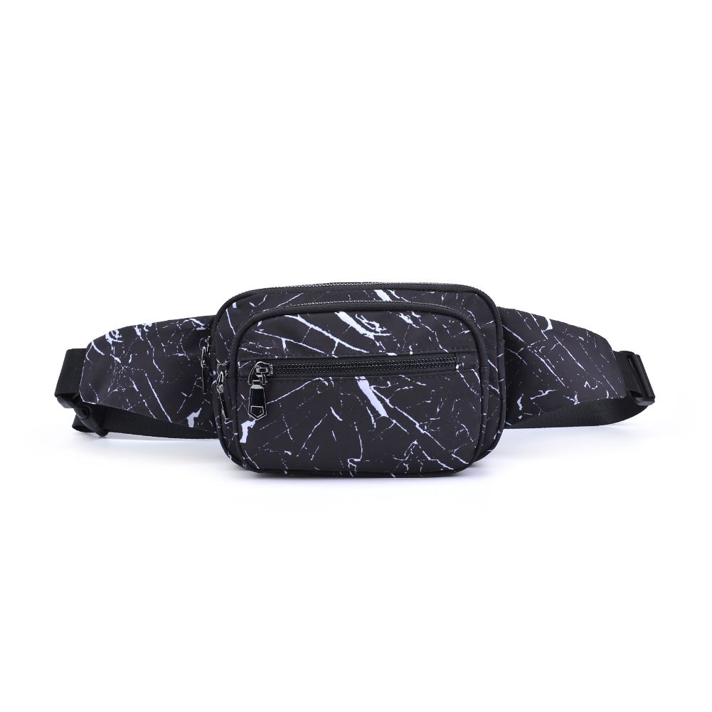 Product Image of Sol and Selene Hip Hugger Belt Bag 841764105804 View 5 | Black Marble