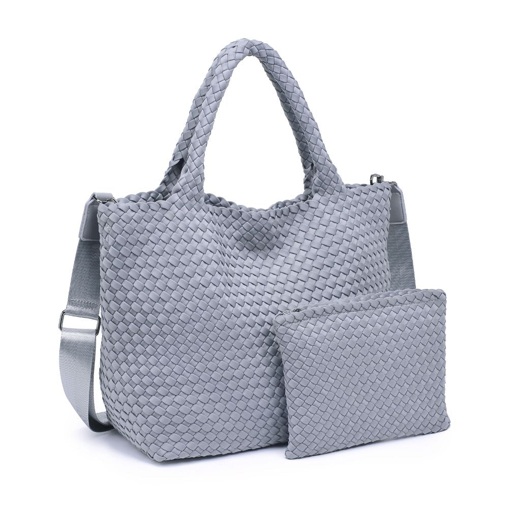 Product Image of Sol and Selene Sky's The Limit - Medium Tote 841764108171 View 6 | Grey
