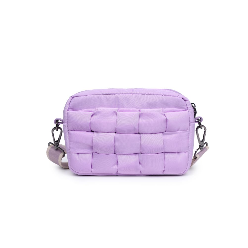 Sol and Selene Inspiration - Woven Nylon Crossbody 841764107846 View 7 | Lilac