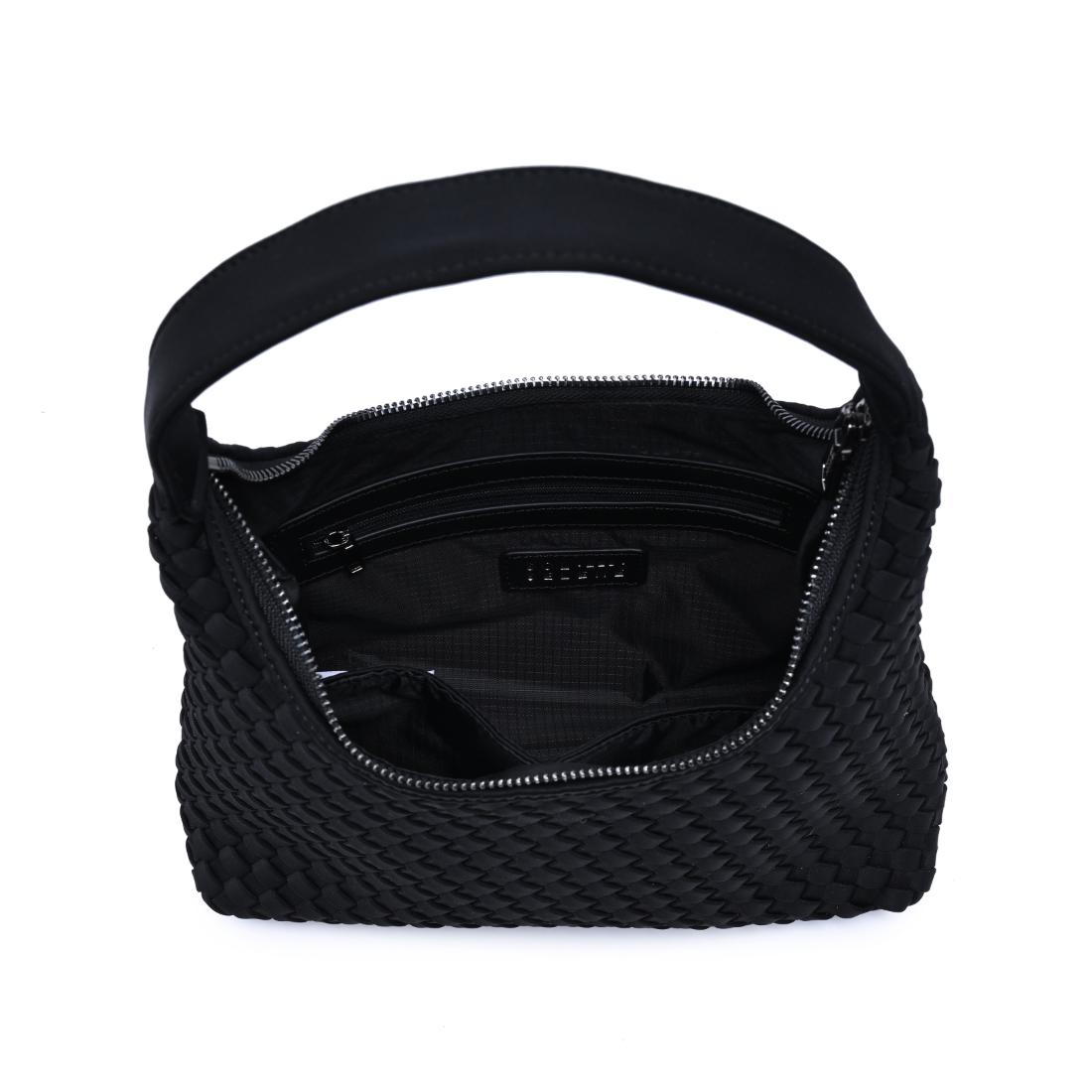 Sol and Selene Harmonia - Woven Neoprene Shoulder Bag 841764112499 View 8 | Black