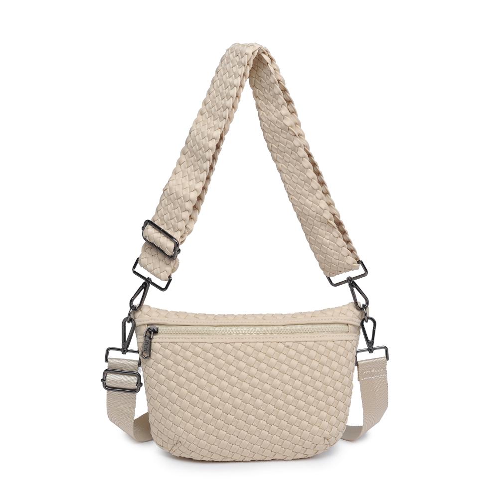 Sol and Selene Ethereal - Woven Neoprene Crossbody 841764110846 View 5 | Cream