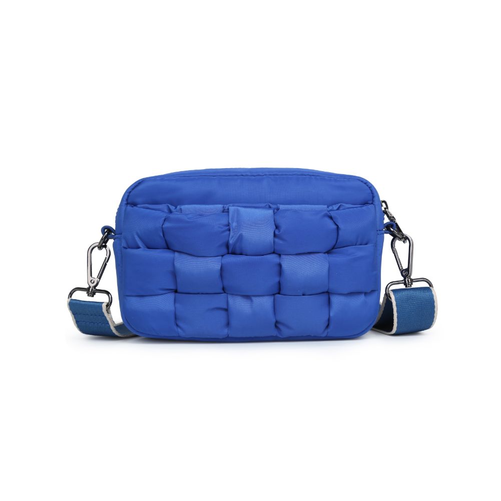 Sol and Selene Inspiration - Woven Nylon Crossbody 841764107624 View 7 | Cobalt