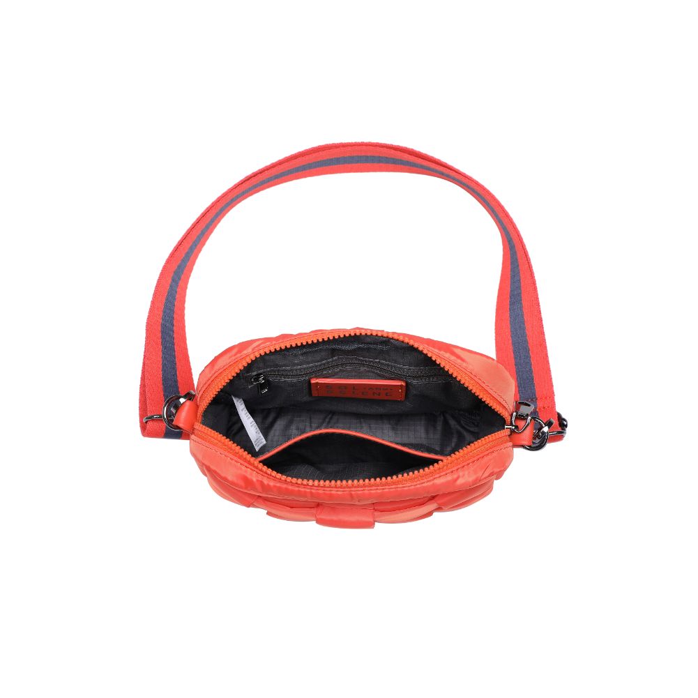 Sol and Selene Inspiration - Woven Nylon Crossbody 841764107907 View 8 | Tangerine