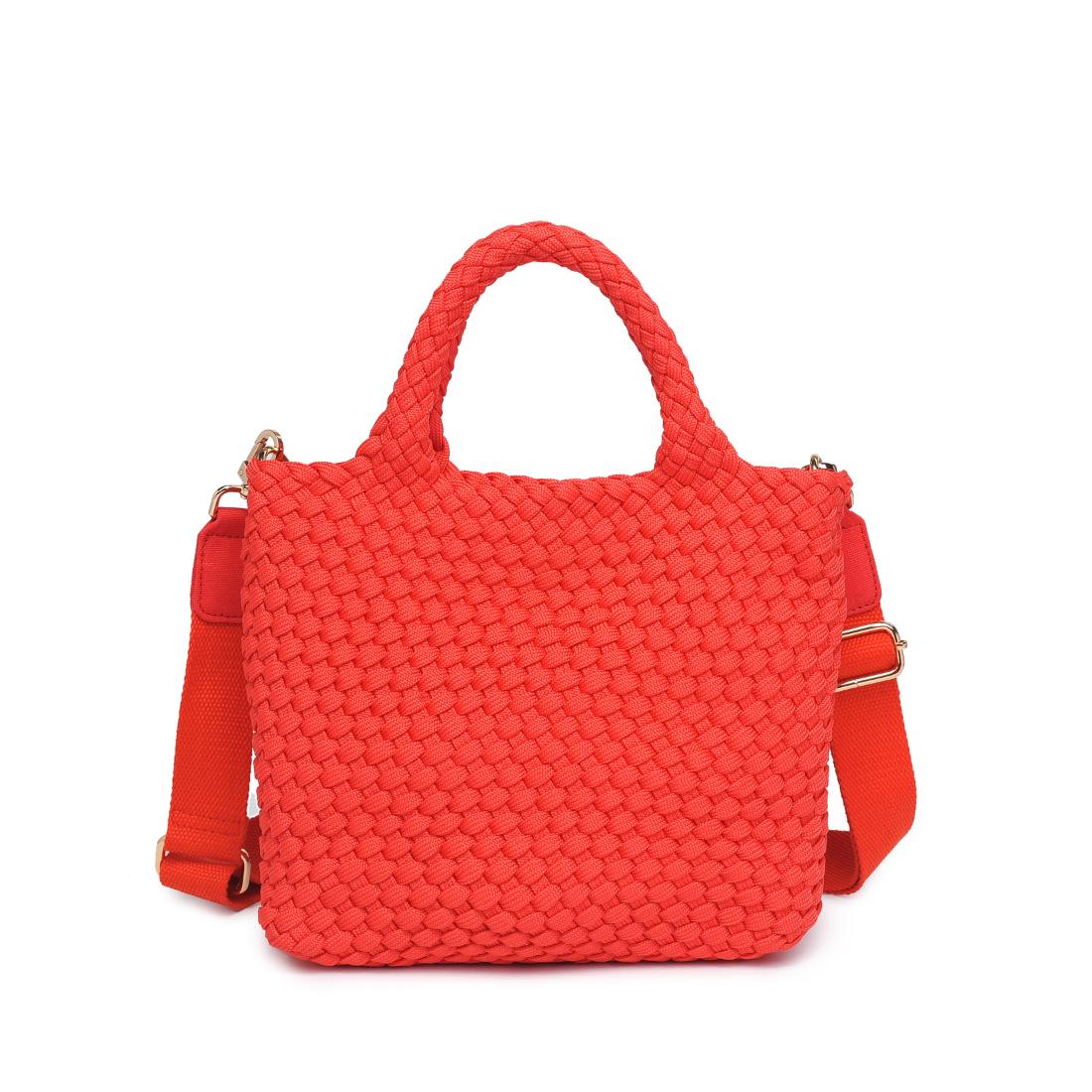 Product Image of Sol and Selene Sky's The Limit - Small Laced Up Eco-Edition Crossbody 841764111713 View 7 | Coral