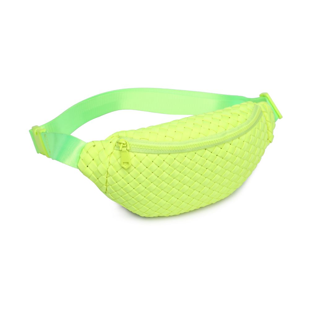 Product Image of Sol and Selene Aim High Belt Bag 841764109192 View 6 | Neon Yellow