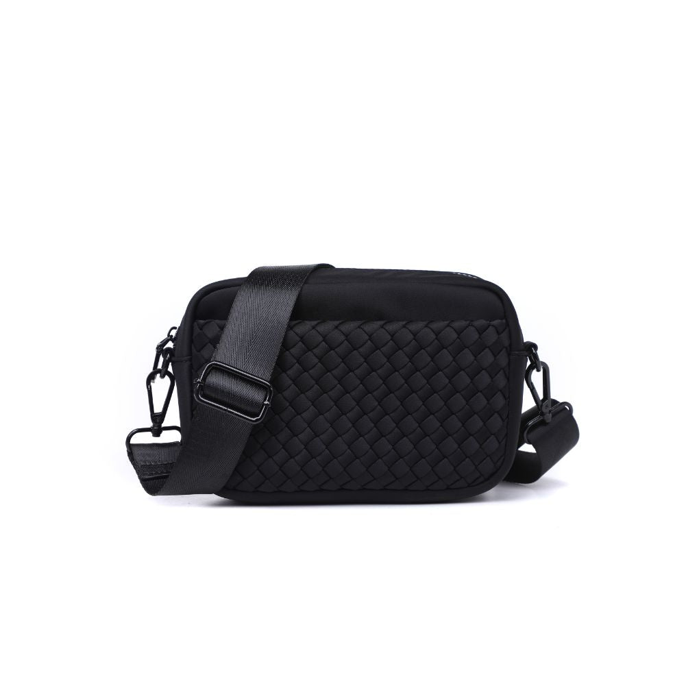 Product Image of Sol and Selene Inspiration - Woven Neoprene Crossbody 841764108317 View 5 | Black