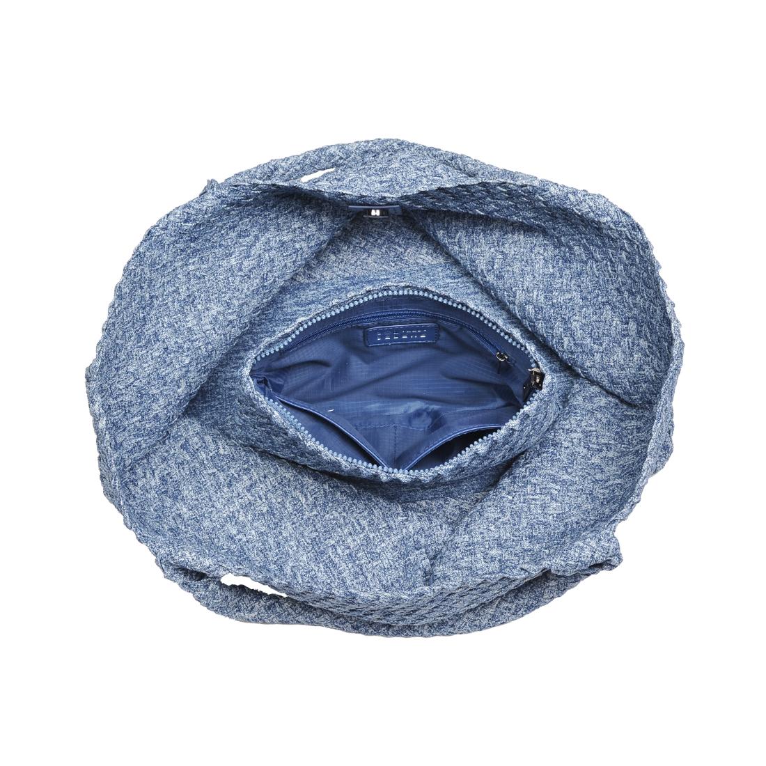 Product Image of Sol and Selene Sky's The Limit - Large Denim Tote 841764111348 View 8 | Denim