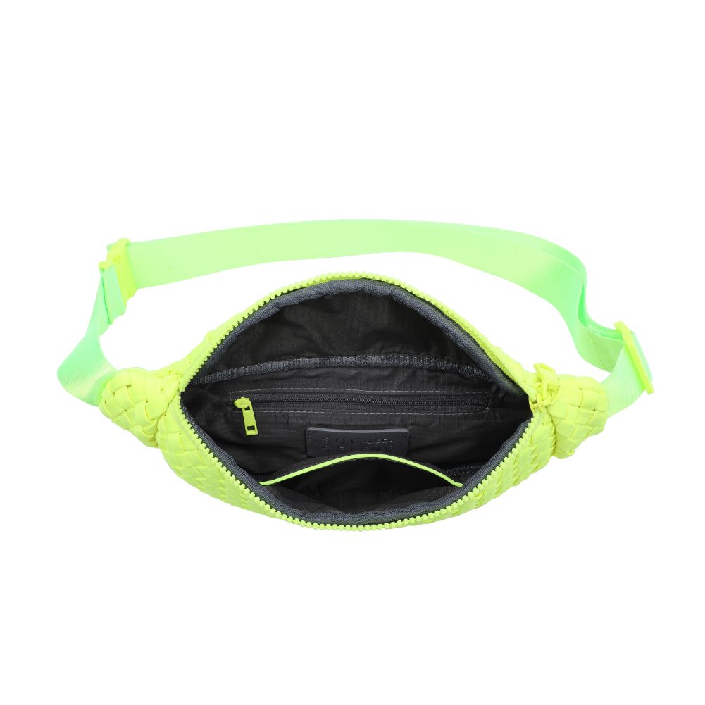 Product Image of Sol and Selene Aim High Belt Bag 841764109192 View 8 | Neon Yellow