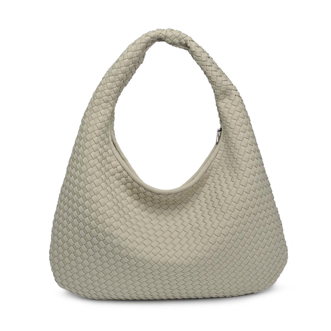 Sol and Selene Dare to Dream - Large Woven Neoprene Hobo 841764111454 View 7 | Sage
