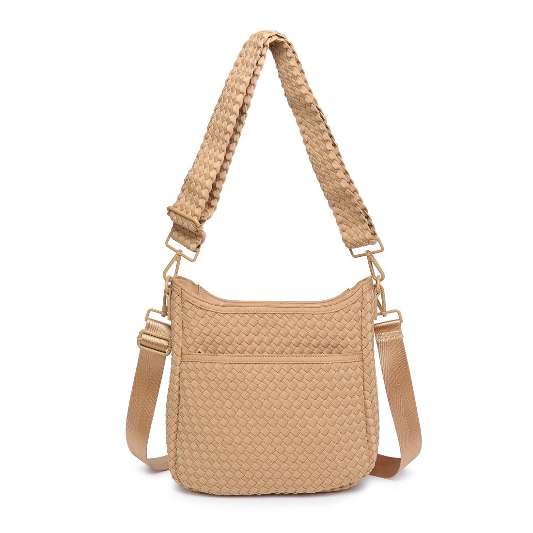 Sol and Selene Kismet - Woven Neoprene Crossbody 841764110174 View 5 | Nude