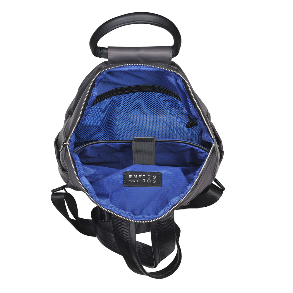 Product Image of Sol and Selene All Out Backpack 841764103114 View 4 | Charcoal