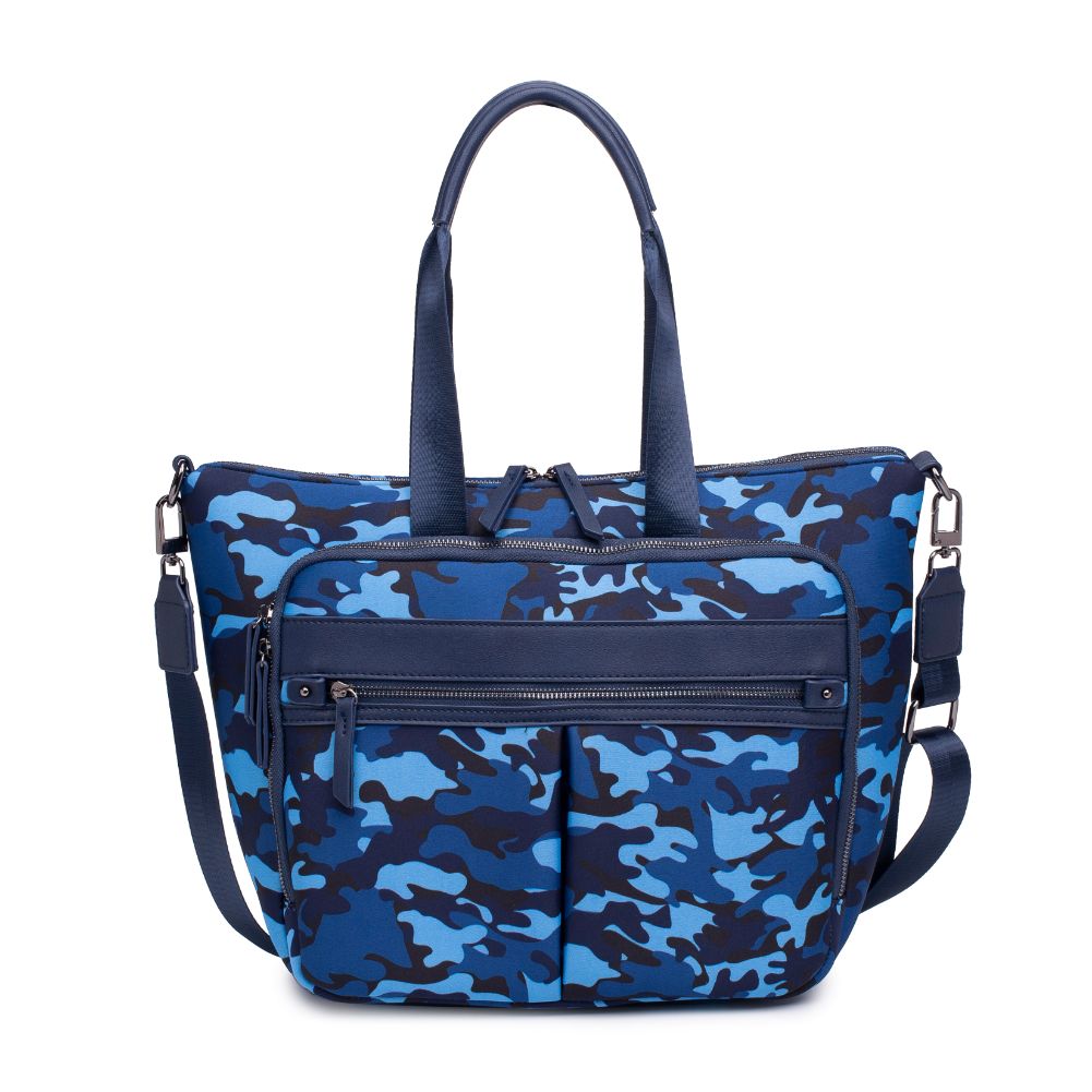 Product Image of Sol and Selene Uptown Tote 841764105651 View 1 | Navy Camo