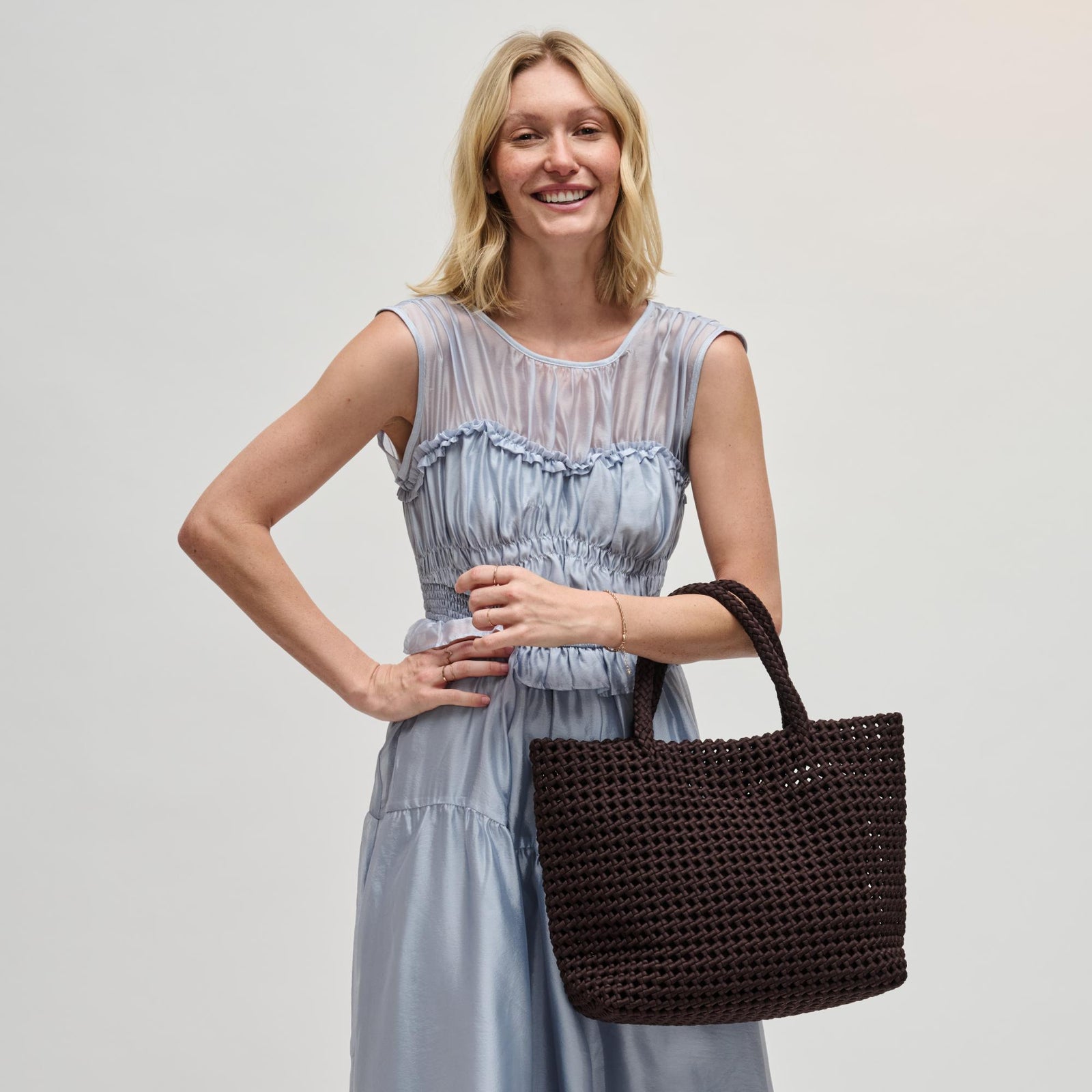 Product Image of Sol and Selene Ambrosia Medium Tote 841764112956 View 1 | Nude