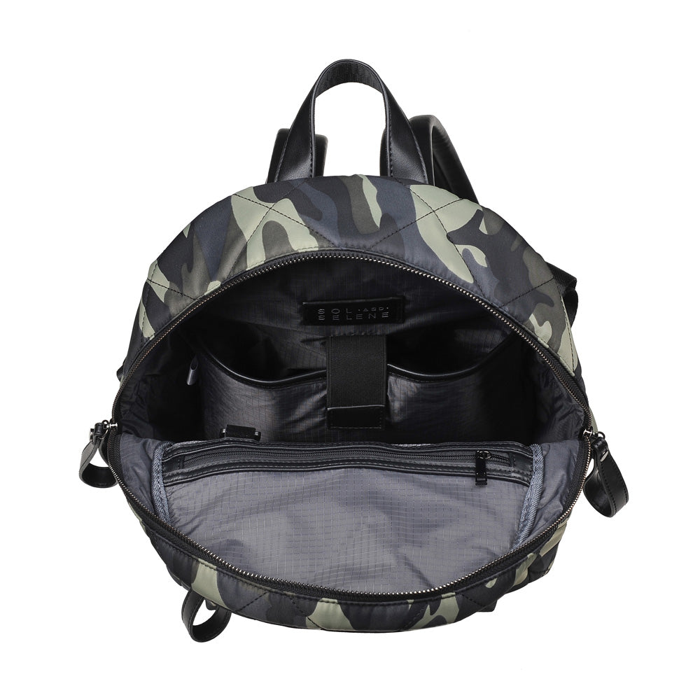 Sol and Selene Motivator - Small Backpack 841764104128 View 8 | Camo
