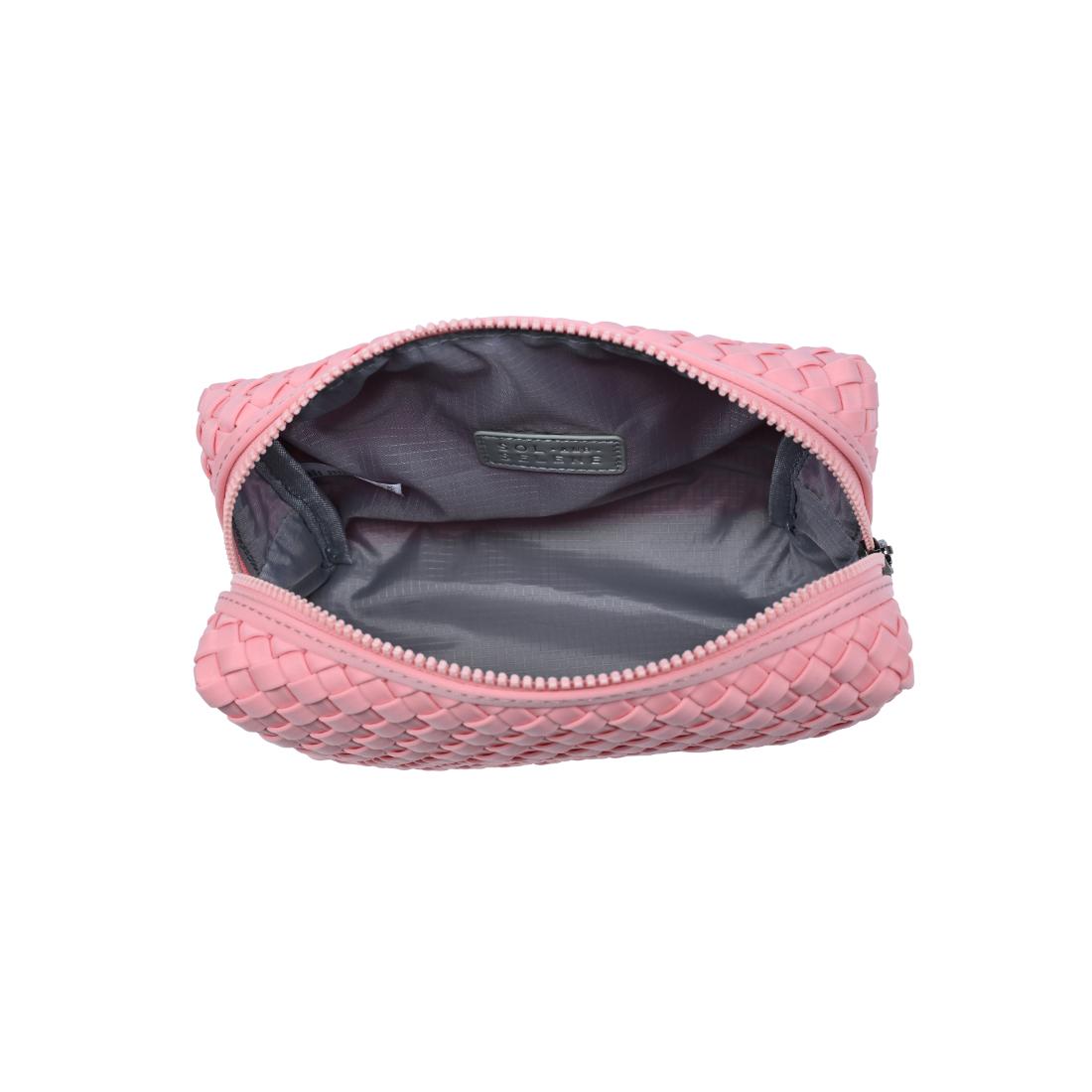 Sol and Selene Altitude - Woven Neoprene Cosmetic & Travel Organizer Pouch 841764112383 View 8 | Blush