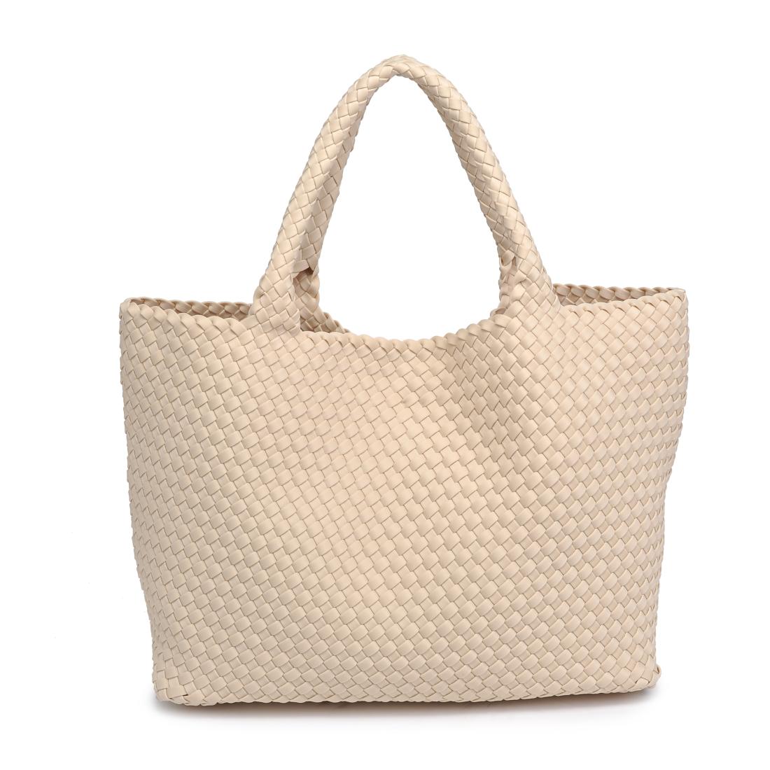 Sol and Selene Sky's The Limit - Large Tote 841764109253 View 7 | Cream
