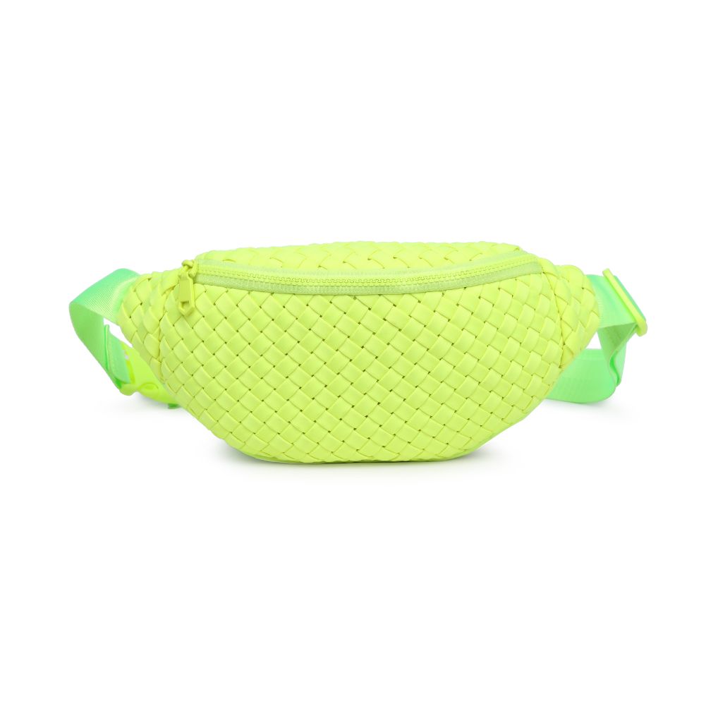 Product Image of Sol and Selene Aim High Belt Bag 841764109192 View 5 | Neon Yellow
