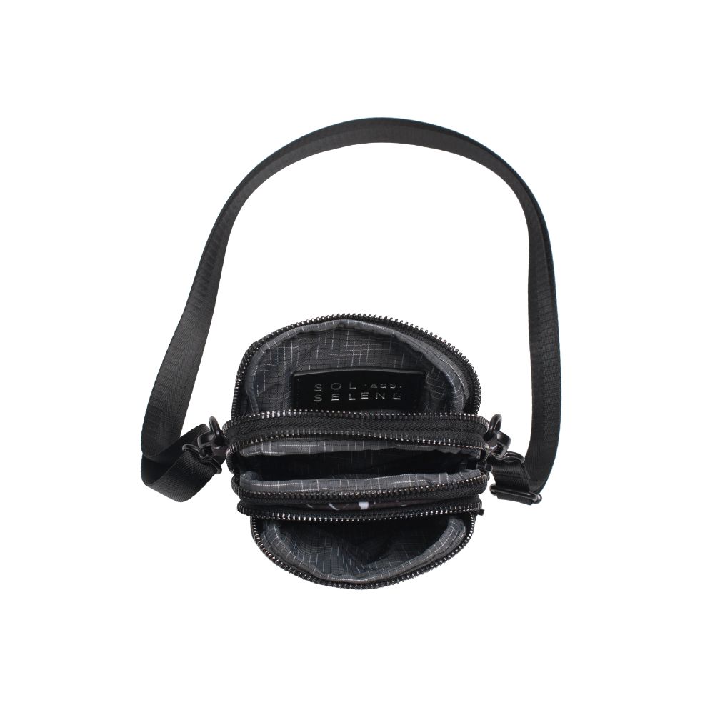 Sol and Selene Divide & Conquer Crossbody 841764106641 View 8 | Black Marble