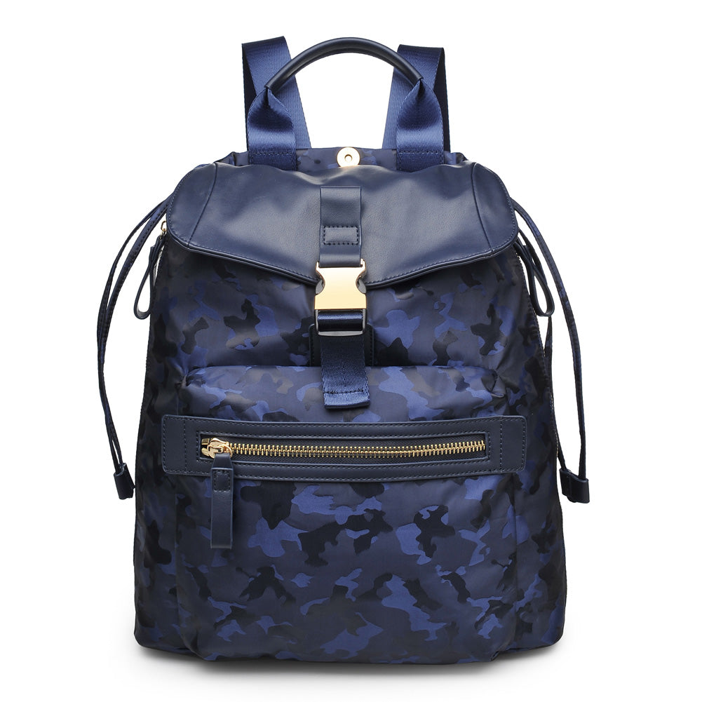 Product Image of Sol and Selene Visionary Backpack 841764103732 View 5 | Navy Camo