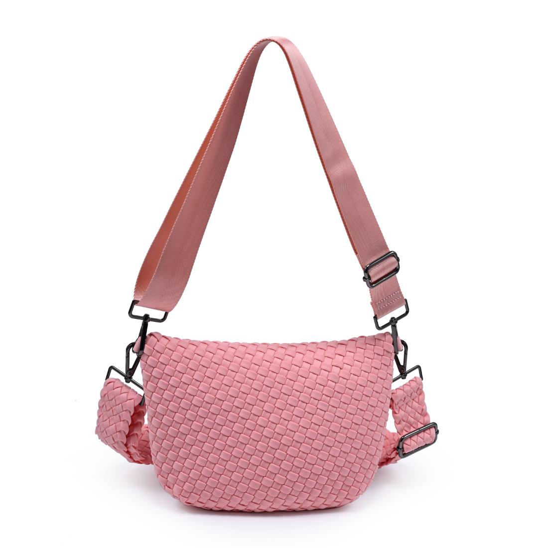 Product Image of Sol and Selene Ethereal - Woven Neoprene Crossbody 841764112376 View 3 | Blush