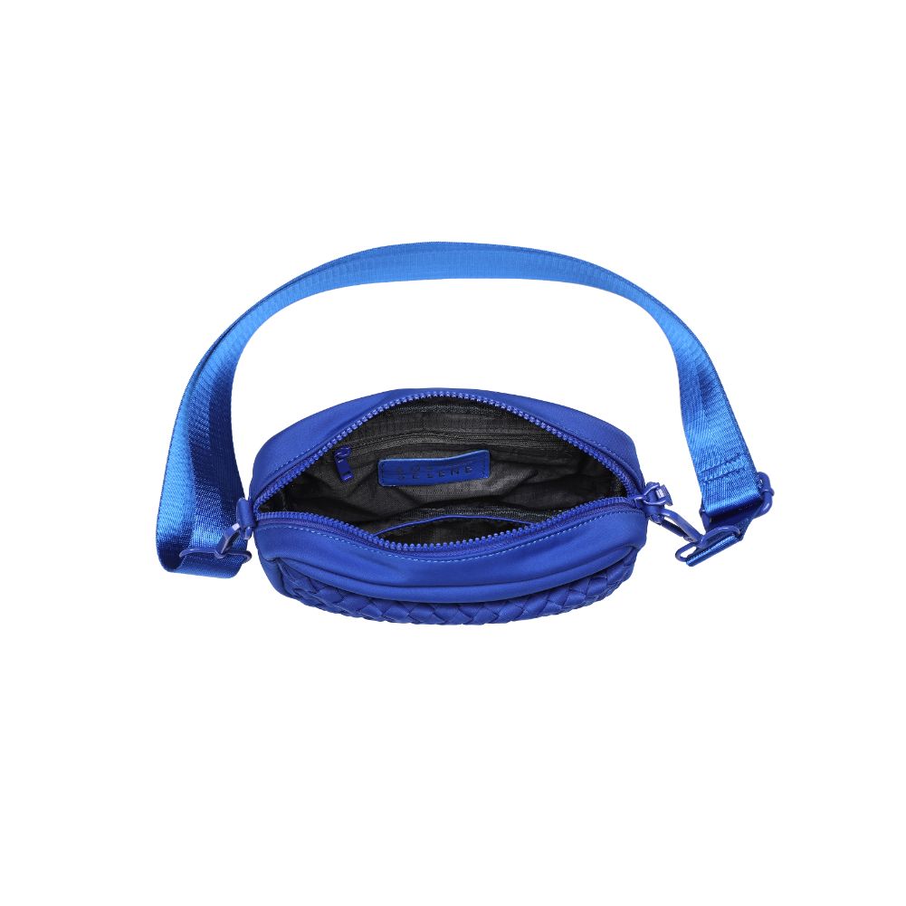 Product Image of Sol and Selene Inspiration - Woven Neoprene Crossbody 841764108362 View 8 | Royal Blue