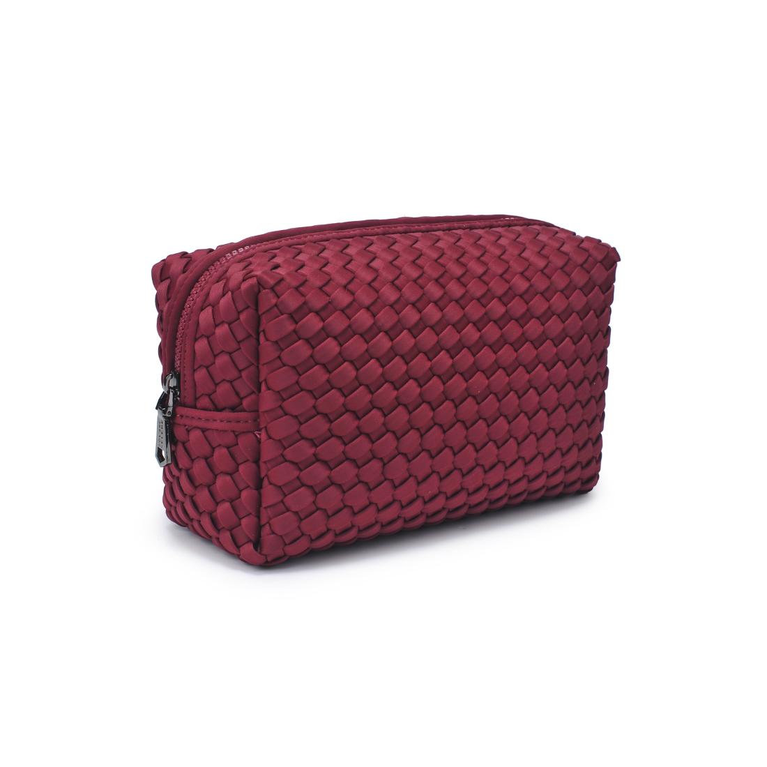Sol and Selene Altitude - Woven Neoprene Cosmetic & Travel Organizer Pouch 841764112178 View 6 | Wine