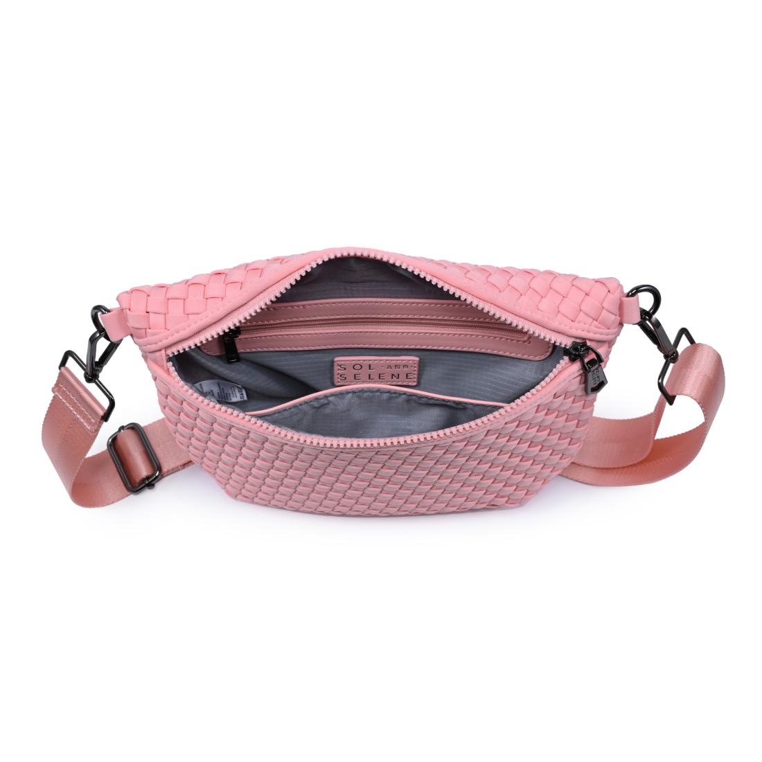 Product Image of Sol and Selene Ethereal - Woven Neoprene Crossbody 841764112376 View 4 | Blush
