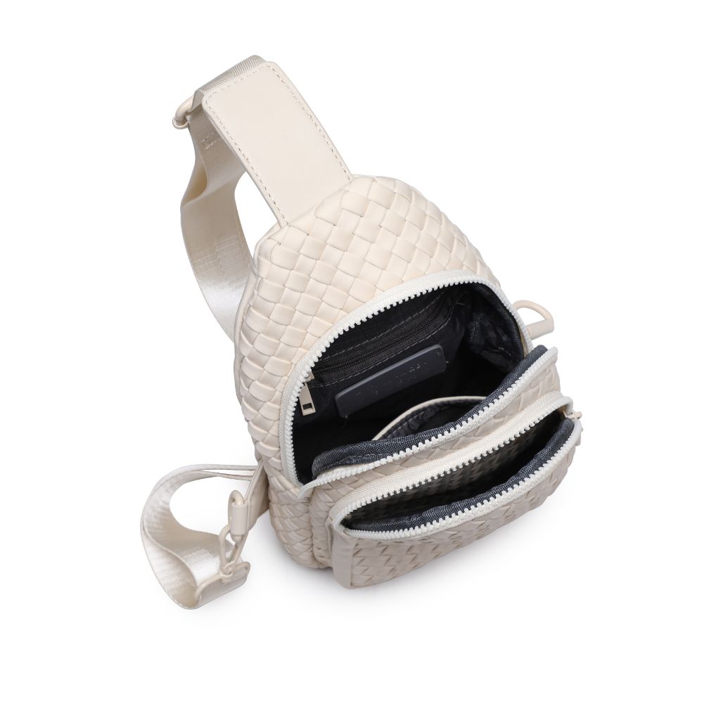 Product Image of Sol and Selene Beyond The Horizon - Woven Neoprene Sling Backpack 841764109277 View 8 | Cream