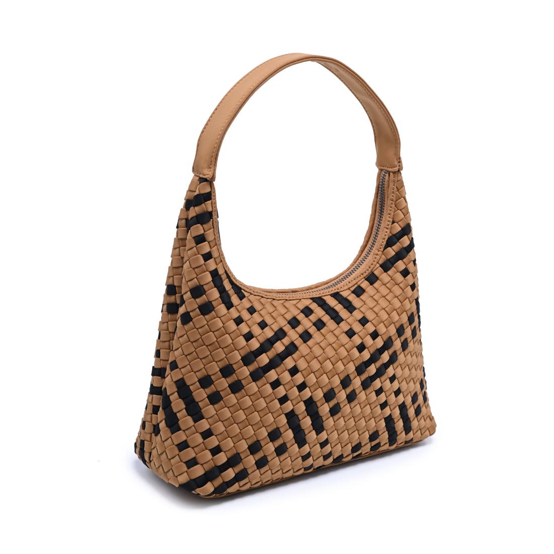 Sol and Selene Harmonia - Woven Neoprene Shoulder Bag 841764112581 View 6 | Sand Black