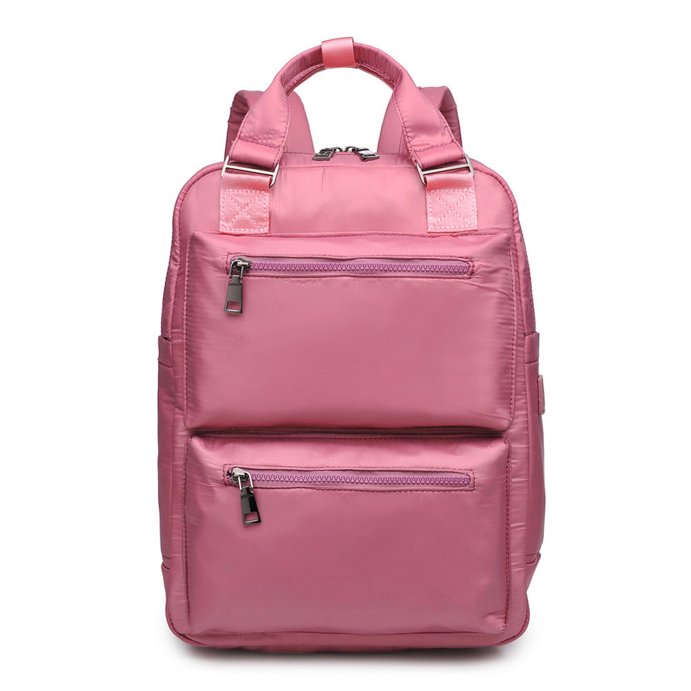 Product Image of Sol and Selene Going Places Backpack 841764102704 View 5 | Blush