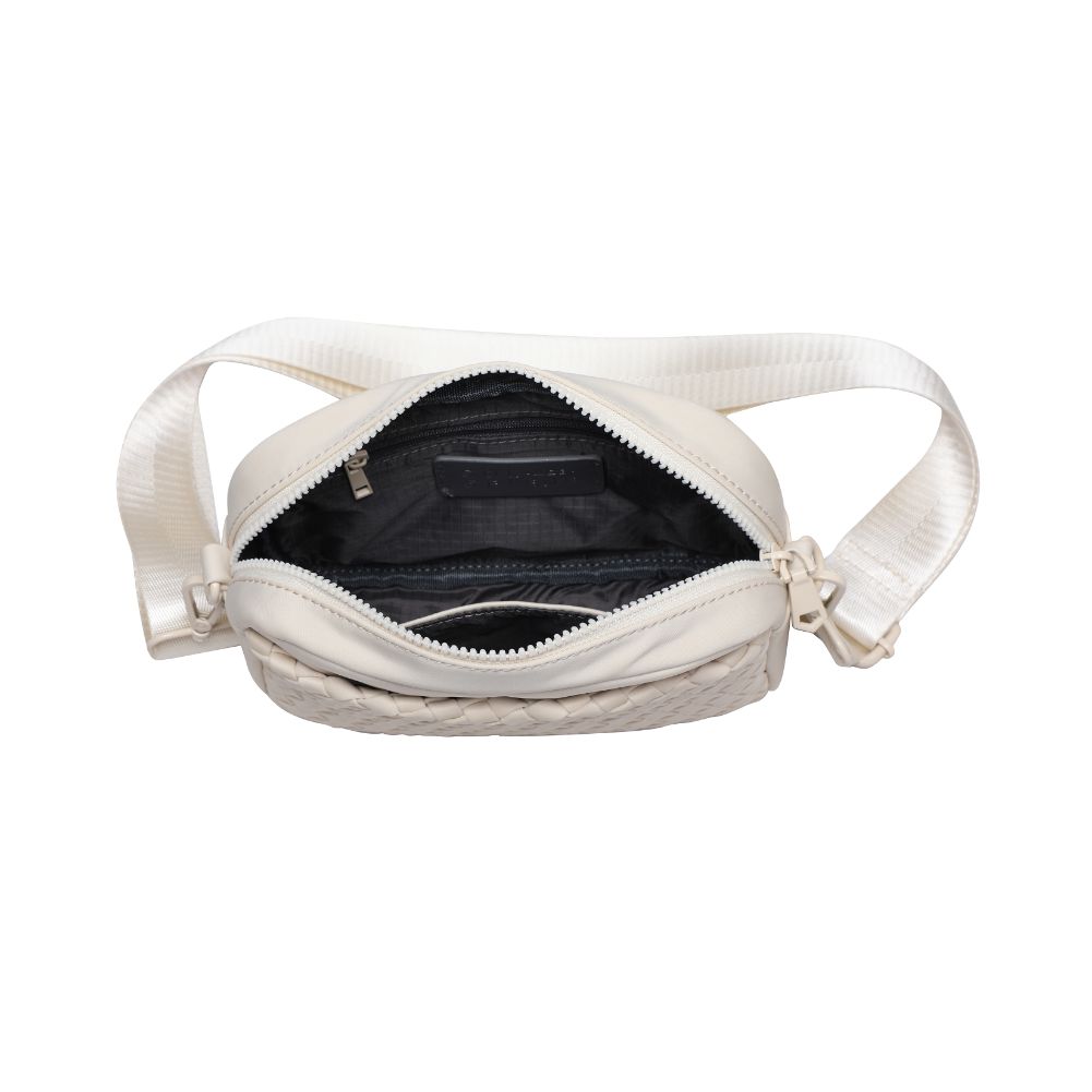 Product Image of Sol and Selene Inspiration - Woven Neoprene Crossbody 841764109291 View 8 | Cream