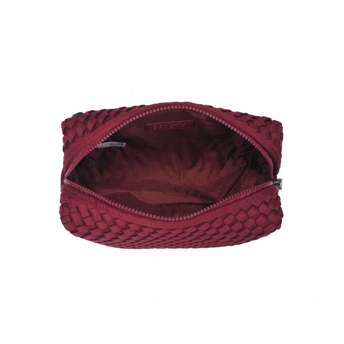 Sol and Selene Altitude - Woven Neoprene Cosmetic & Travel Organizer Pouch 841764112178 View 8 | Wine