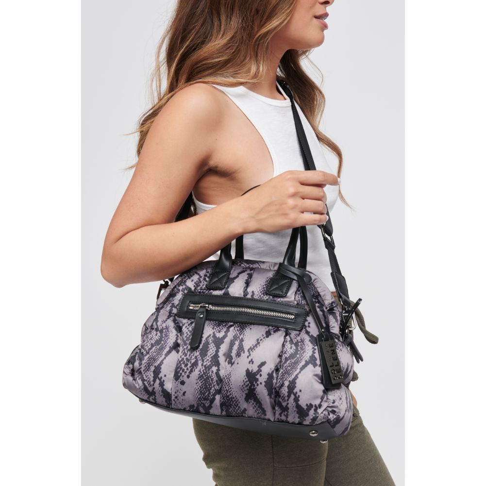 Woman wearing Black Snake Sol and Selene Flying High - Mini Satchel 841764105538 View 1 | Black Snake
