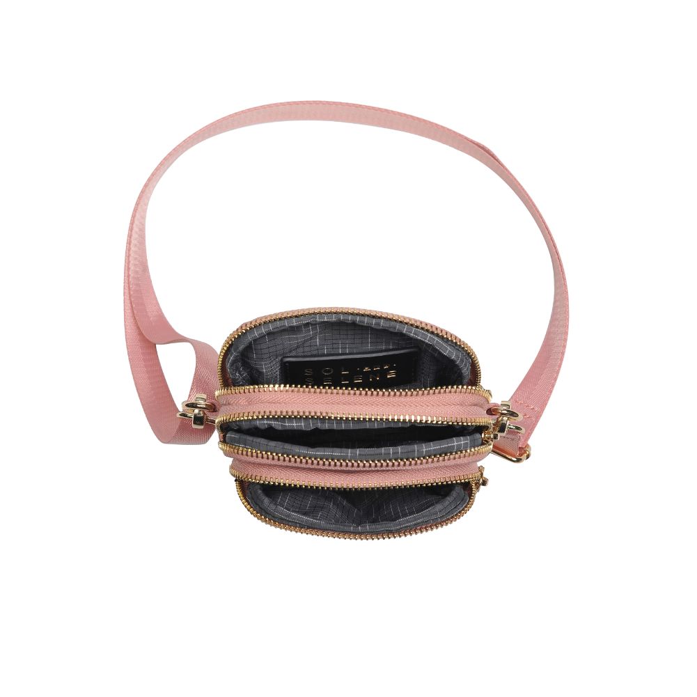Sol and Selene Divide & Conquer Crossbody 841764106658 View 8 | Pastel Pink