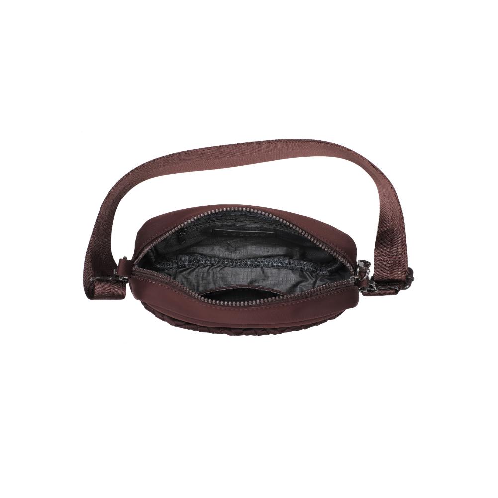 Product Image of Sol and Selene Inspiration - Woven Neoprene Crossbody 841764110495 View 8 | Chocolate