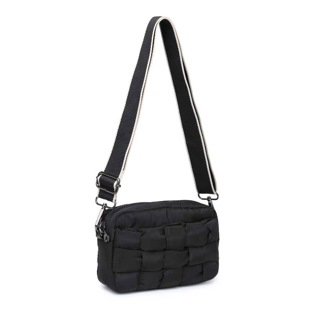 Sol and Selene Inspiration - Woven Nylon Crossbody 841764107570 View 6 | Black