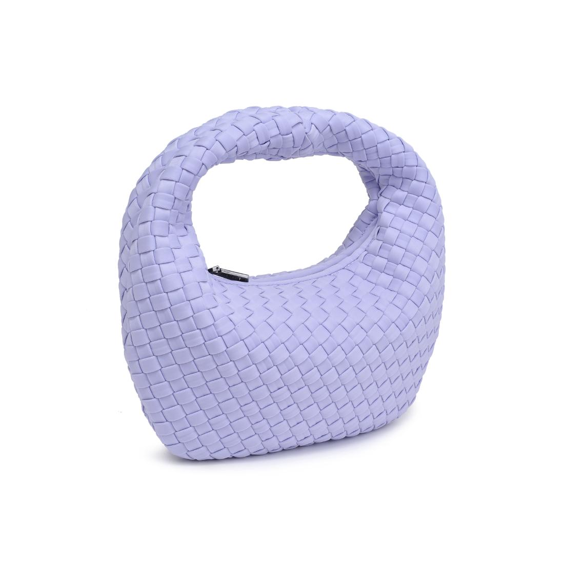 Product Image of Sol and Selene Dare to Dream - Small Woven Neoprene Clutch 841764111515 View 6 | Lilac