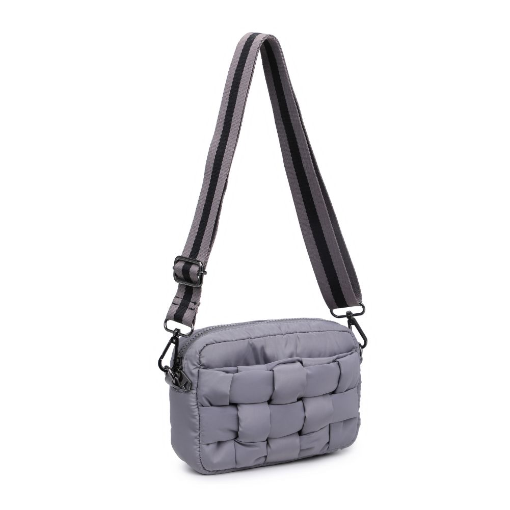 Sol and Selene Inspiration - Woven Nylon Crossbody 841764107594 View 6 | Carbon