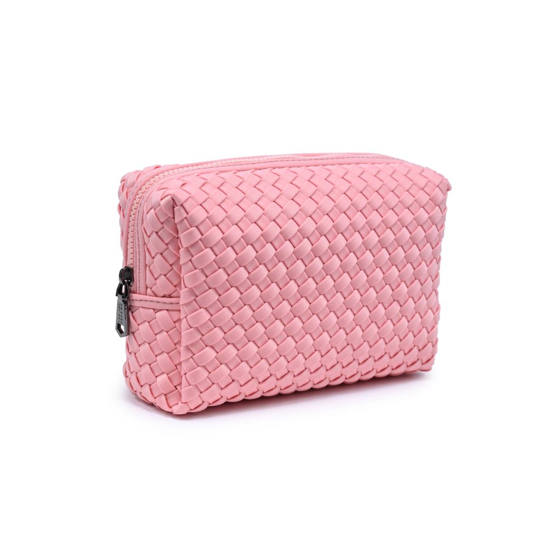 Sol and Selene Altitude - Woven Neoprene Cosmetic & Travel Organizer Pouch 841764112383 View 6 | Blush