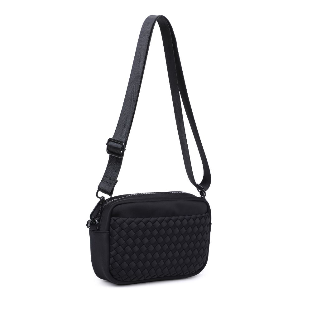 Product Image of Sol and Selene Inspiration - Woven Neoprene Crossbody 841764108317 View 6 | Black