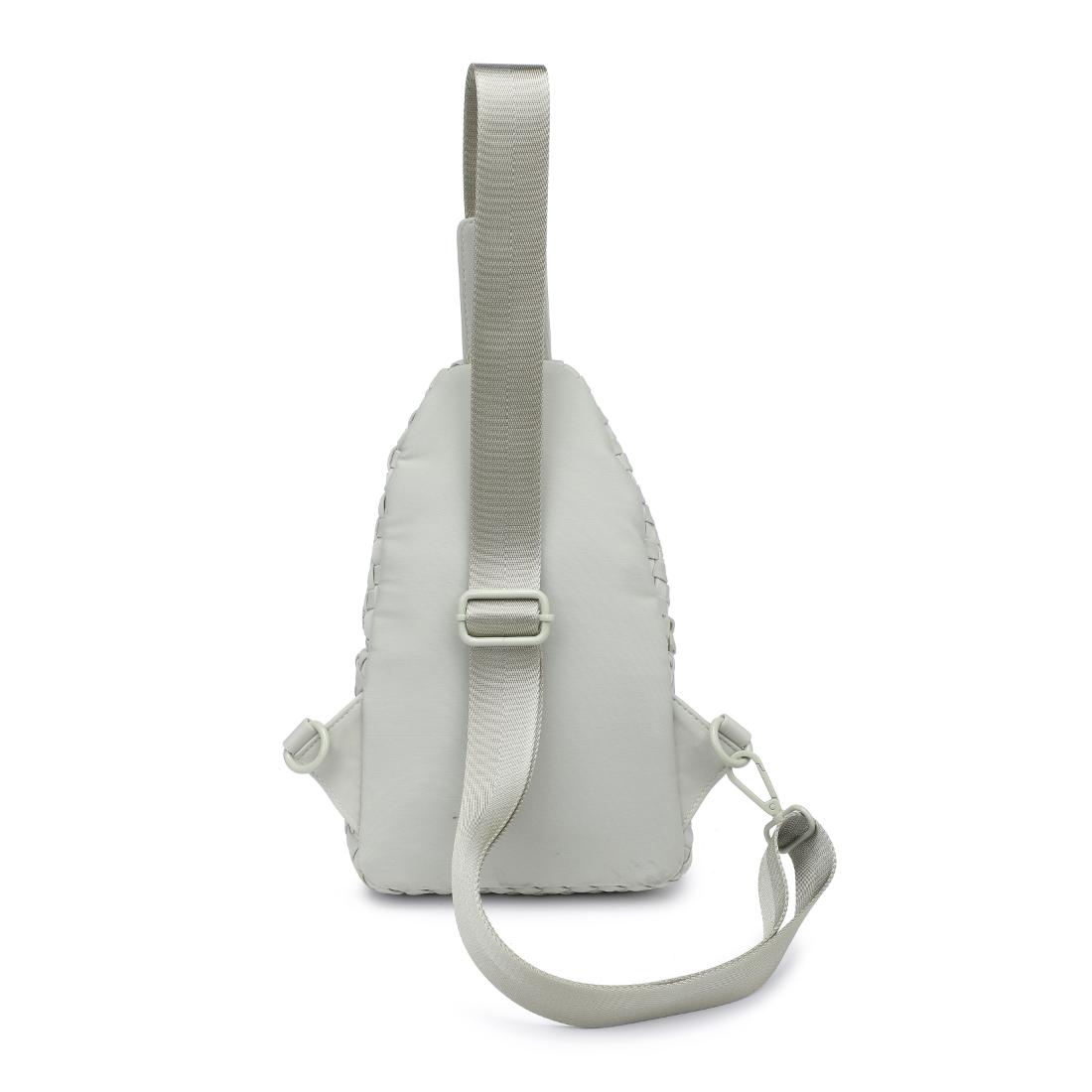 Product Image of Sol and Selene Beyond The Horizon - Woven Neoprene Sling Backpack 841764109086 View 7 | Sage