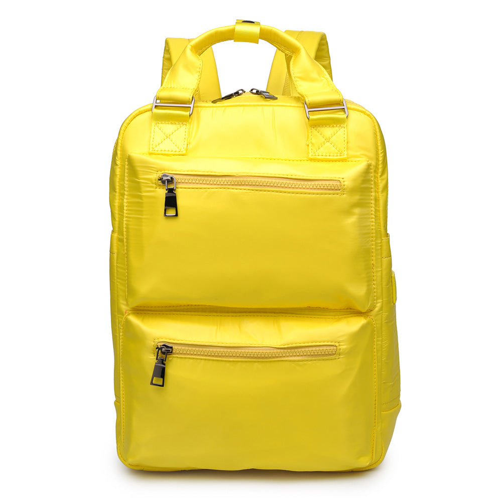 Product Image of Sol and Selene Going Places Backpack 841764102698 View 1 | Yellow