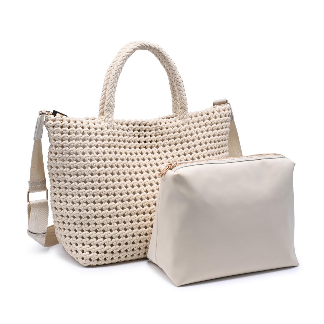 Sol and Selene Ambrosia Medium Tote 841764112758 View 6 | Cream