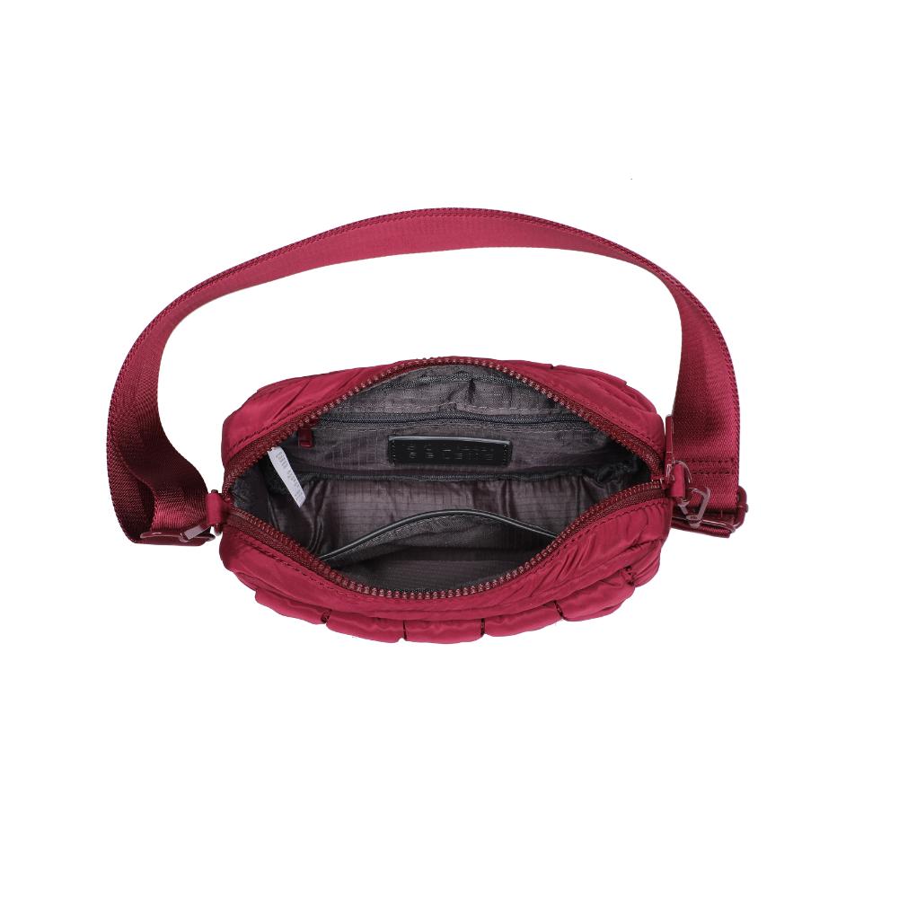 Product Image of Sol and Selene Inspiration - Quilted Nylon Crossbody 841764110594 View 8 | Burgundy