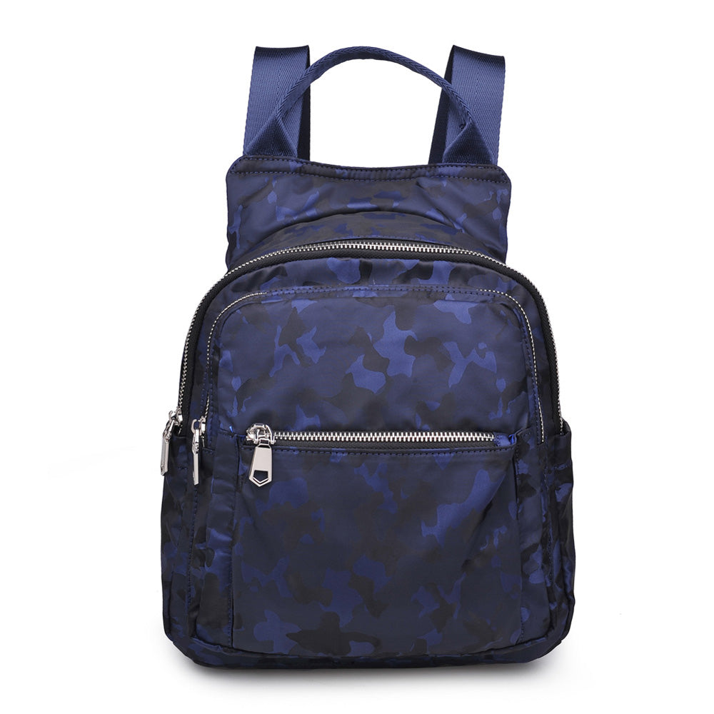 Product Image of Sol and Selene Rise & Shine Backpack 841764103770 View 1 | Navy Camo