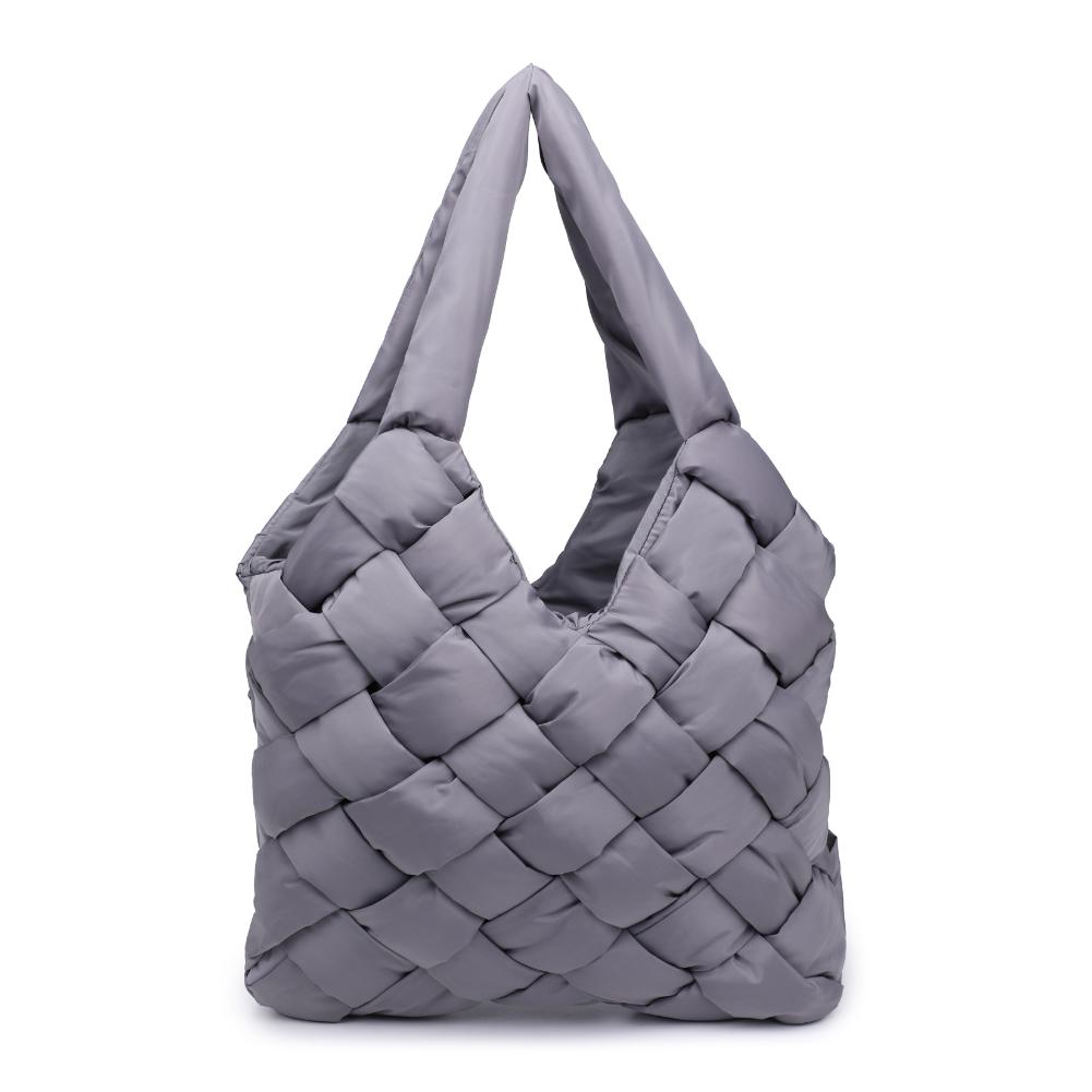 Woman wearing Carbon Sol and Selene Illumine Tote 841764110808 View 7 | Carbon