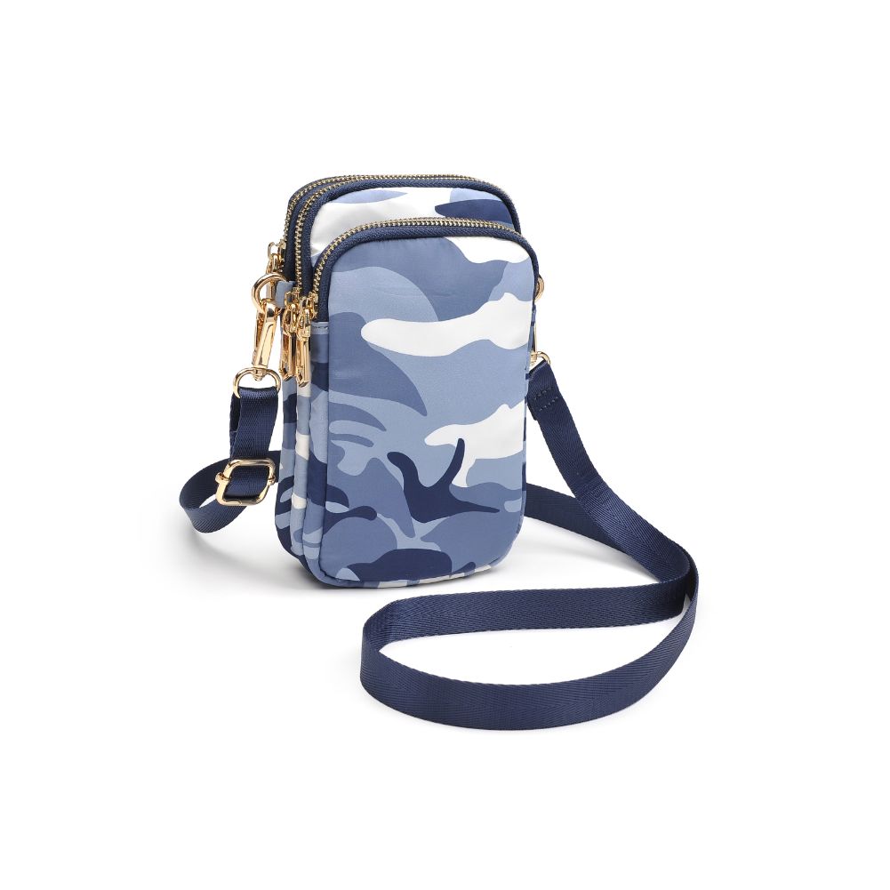 Sol and Selene Divide & Conquer Crossbody 841764105941 View 2 | Blue Camo