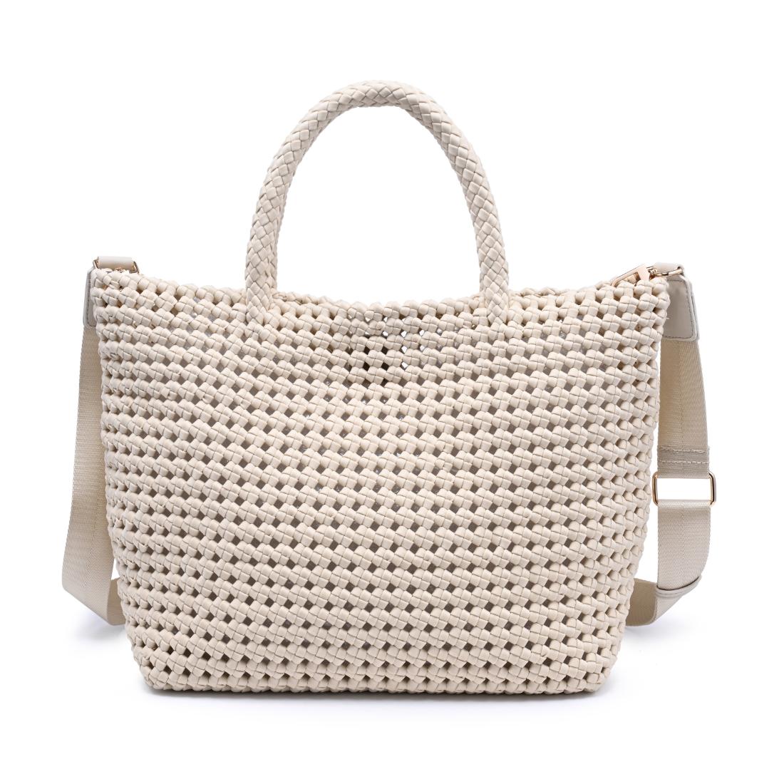 Product Image of Sol and Selene Ambrosia Medium Tote 841764112758 View 3 | Cream